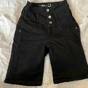 Route 66 Black Shorts